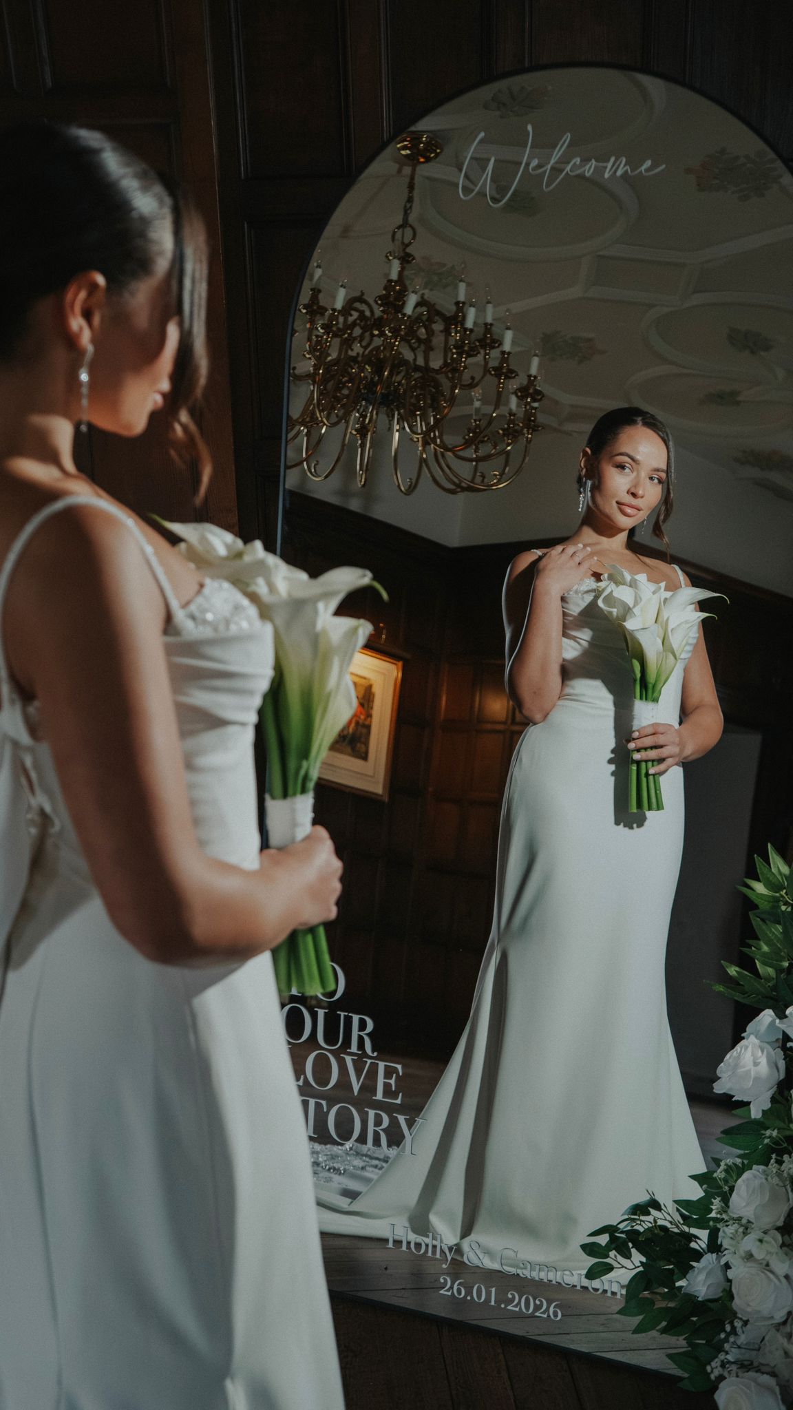 Wedding floral arrangement 3